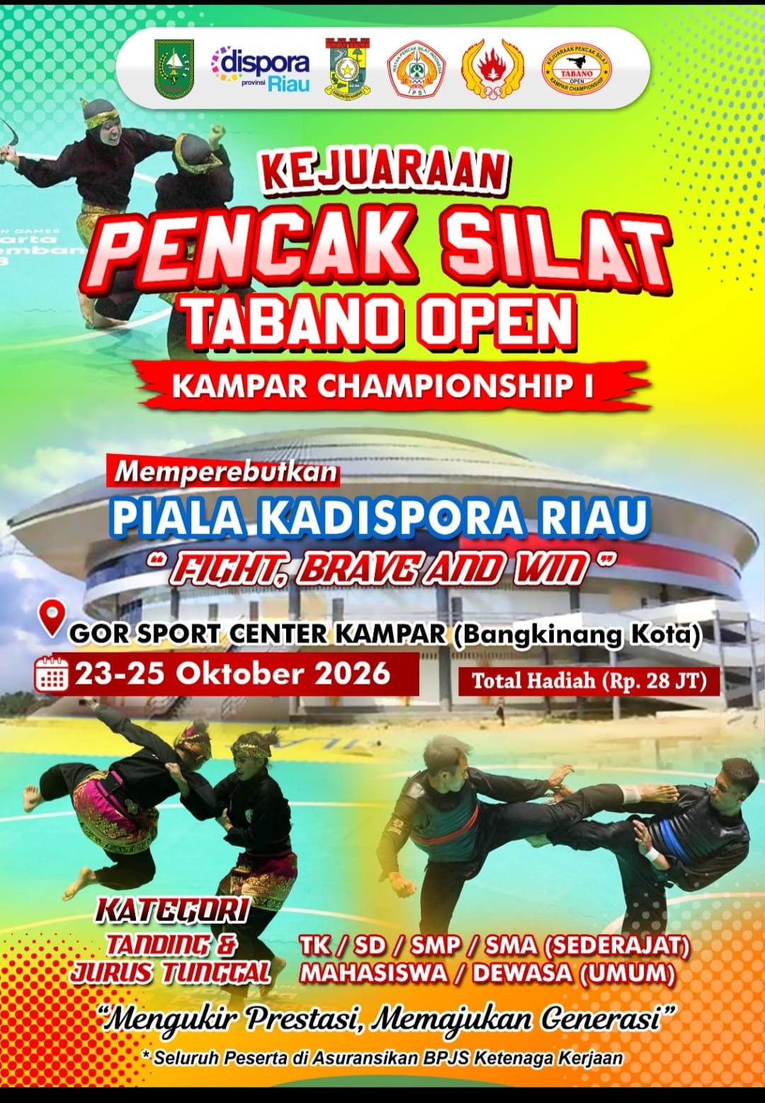 KEJUARAAN PENCAK SILAT TABANO OPEN