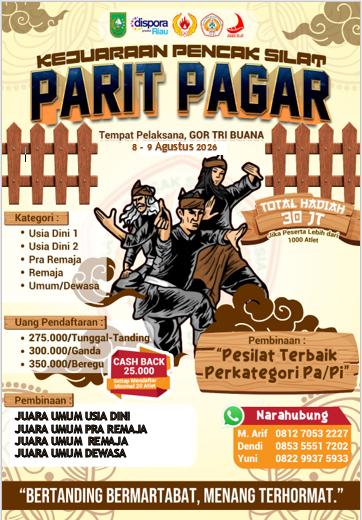 KEJUARAAN PENCAK SILAT PARIT PAGAR
